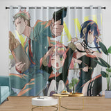 Carica l&#39;immagine nel visualizzatore Galleria, Spy X Family Curtains Kids Blackout Window Drapes