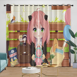 Carica l&#39;immagine nel visualizzatore Galleria, Spy X Family Curtains Kids Blackout Window Drapes