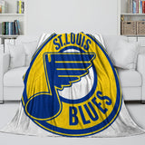 Charger l'image dans la visionneuse de la galerie, St. Louis Blues Blanket Flannel Throw Kids Room Decoration
