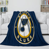 Charger l'image dans la visionneuse de la galerie, St. Louis Blues Blanket Flannel Throw Kids Room Decoration