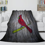 Laden Sie das Bild in den Galerie-Viewer, St. Louis Cardinals Blanket Flannel Throw Room Decoration
