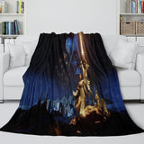 Carica l'immagine nel visualizzatore Galleria, Star Wars A New Hope Blanket Flannel Throw Room Decoration
