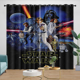 Laden Sie das Bild in den Galerie-Viewer, Star Wars A New Hope Curtains Blackout Window Drapes