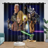 Laden Sie das Bild in den Galerie-Viewer, Star Wars Attack of the Clones Curtains Blackout Window Drapes