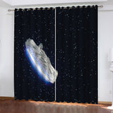 Charger l'image dans la visionneuse de la galerie, Star Wars Kids Curtains Blackout Window Drapes Room Decoration