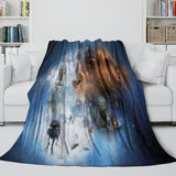 Charger l'image dans la visionneuse de la galerie, Star Wars Empire Strikes Back Blanket Flannel Throw Room Decoration