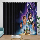 Carica l&#39;immagine nel visualizzatore Galleria, Star Wars Empire Strikes Back Curtains Blackout Window Drapes