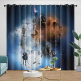 Carica l&#39;immagine nel visualizzatore Galleria, Star Wars Empire Strikes Back Curtains Blackout Window Drapes