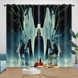 Carica l&#39;immagine nel visualizzatore Galleria, Star Wars Empire Strikes Back Curtains Blackout Window Drapes