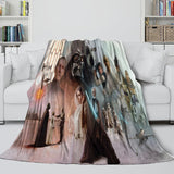 Load image into Gallery viewer, Star Wars Pattern Blanket Flannel Throw Room Decoration