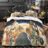 Carica l'immagine nel visualizzatore Galleria, Star Wars Pattern Duvet Cover Bedding Set Without Filler