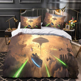 Carica l'immagine nel visualizzatore Galleria, Star Wars Pattern Duvet Cover Bedding Set Without Filler