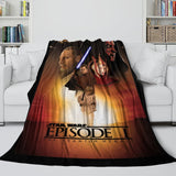 Load image into Gallery viewer, Star Wars Phantom Menace Blanket Flannel Throw Room Decoration