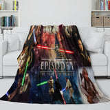 Load image into Gallery viewer, Star Wars Phantom Menace Blanket Flannel Throw Room Decoration