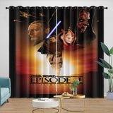 Charger l&#39;image dans la visionneuse de la galerie, Star Wars Phantom Menace Curtains Blackout Window Drapes