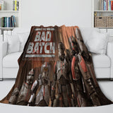 Load image into Gallery viewer, Star Wars The Bad Batch Blanket Flannel Throw