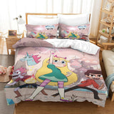 Load image into Gallery viewer, Star vs the Forces of Evil Bedding Set Duvet Cover Without Filler