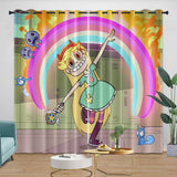 Load image into Gallery viewer, Star vs the Forces of Evil Curtains Blackout Window Drapes