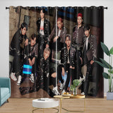 Laden Sie das Bild in den Galerie-Viewer, Stray Kids Curtains Blackout Window Pattern Drapes Room Decoration