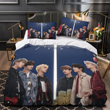 Load image into Gallery viewer, Stray Kids Duvet Cover Bedding Set Without Filler