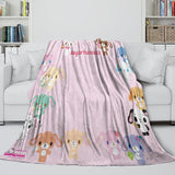 Carica l'immagine nel visualizzatore Galleria, Sugarbunnies Blanket Flannel Fleece Throw Room Decoration