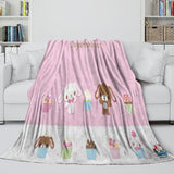 Carica l'immagine nel visualizzatore Galleria, Sugarbunnies Blanket Flannel Fleece Throw Room Decoration