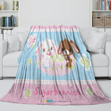 Carica l'immagine nel visualizzatore Galleria, Sugarbunnies Blanket Flannel Fleece Throw Room Decoration