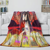 Carica l'immagine nel visualizzatore Galleria, Summer Wars Blanket Flannel Throw Kids Room Decoration