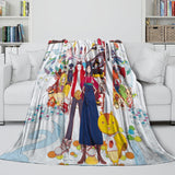 Carica l'immagine nel visualizzatore Galleria, Summer Wars Blanket Flannel Throw Kids Room Decoration