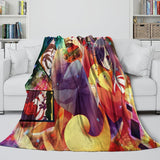 Carica l'immagine nel visualizzatore Galleria, Summer Wars Blanket Flannel Throw Kids Room Decoration