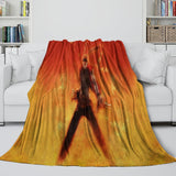 Carica l'immagine nel visualizzatore Galleria, Summer Wars Blanket Flannel Throw Kids Room Decoration