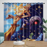 Load image into Gallery viewer, Sundrop And Moondrop Curtains Blackout Window Drapes