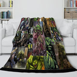 Carica l'immagine nel visualizzatore Galleria, Superhero Hulk Blanket Flannel Throw Kids Room Decoration