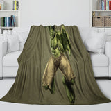 Carica l'immagine nel visualizzatore Galleria, Superhero Hulk Blanket Flannel Throw Kids Room Decoration