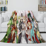 Carica l'immagine nel visualizzatore Galleria, Sword Art Online Blanket Flannel Throw Kids Room Decoration