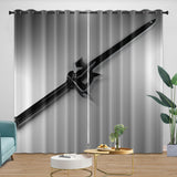Charger l&#39;image dans la visionneuse de la galerie, Sword Art Online Curtains Blackout Kids Room Window Drapes