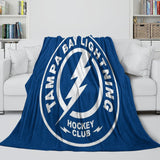 Charger l&#39;image dans la visionneuse de la galerie, Tampa Bay Lightning Blanket Flannel Throw Kids Room Decoration