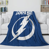 Charger l&#39;image dans la visionneuse de la galerie, Tampa Bay Lightning Blanket Flannel Throw Kids Room Decoration