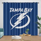 Load image into Gallery viewer, Tampa Bay Lightning Curtains Blackout Window Drapes Room Decoration