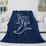 Carica l&#39;immagine nel visualizzatore Galleria, Tampa Bay Rays Blanket Flannel Throw Room Decoration
