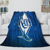 Carica l&#39;immagine nel visualizzatore Galleria, Tampa Bay Rays Blanket Flannel Throw Room Decoration