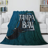 Carica l&#39;immagine nel visualizzatore Galleria, Tampa Bay Rays Blanket Flannel Throw Room Decoration