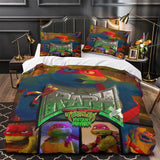 Load image into Gallery viewer, Teenage Mutant Ninja Turtles Mutant Mayhem Bedding Set Quilt Duvet Cover Without Filler