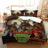 Load image into Gallery viewer, Teenage Mutant Ninja Turtles Mutant Mayhem Bedding Set Quilt Duvet Cover Without Filler