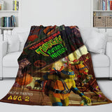 Load image into Gallery viewer, Teenage Mutant Ninja Turtles Mutant Mayhem Blanket Flannel Fleece Throw