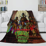 Load image into Gallery viewer, Teenage Mutant Ninja Turtles Mutant Mayhem Blanket Flannel Fleece Throw