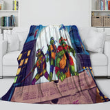 Load image into Gallery viewer, Teenage Mutant Ninja Turtles Mutant Mayhem Blanket Flannel Fleece Throw