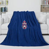 Load image into Gallery viewer, Texas Rangers Blanket Flannel Throw Room Decoration