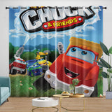 Load image into Gallery viewer, The Adventures Of Chuck And Friends Curtains Blackout Window Drapes