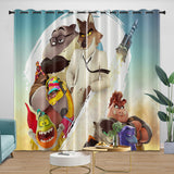 Load image into Gallery viewer, The Bad Guys 2 Curtains Blackout Window Drapes Room Decoration